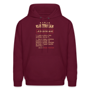 Electrician see also WIZARD, MAGICIAN Unisex Hoodie - burgundy