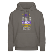 Financial advisor This is what an awesome Financial advisor looks like S00075Men's Hoodie - asphalt gray