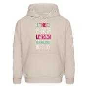 Psychologist This is what an awesome Psychologist looks like S00107 Men's Hoodie - Sand