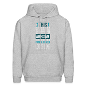 Patrol Officer Hoodie - This is what an awesome Patrol Officer looks like  S00094 Men's Hoodie - heather gray