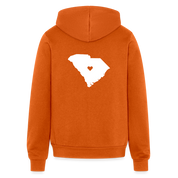 Love South Carolina Zip Hoodie S00040 - autumn