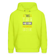 This is what an awesome Paramedic looks like  S00104 Men's Hoodie - safety green
