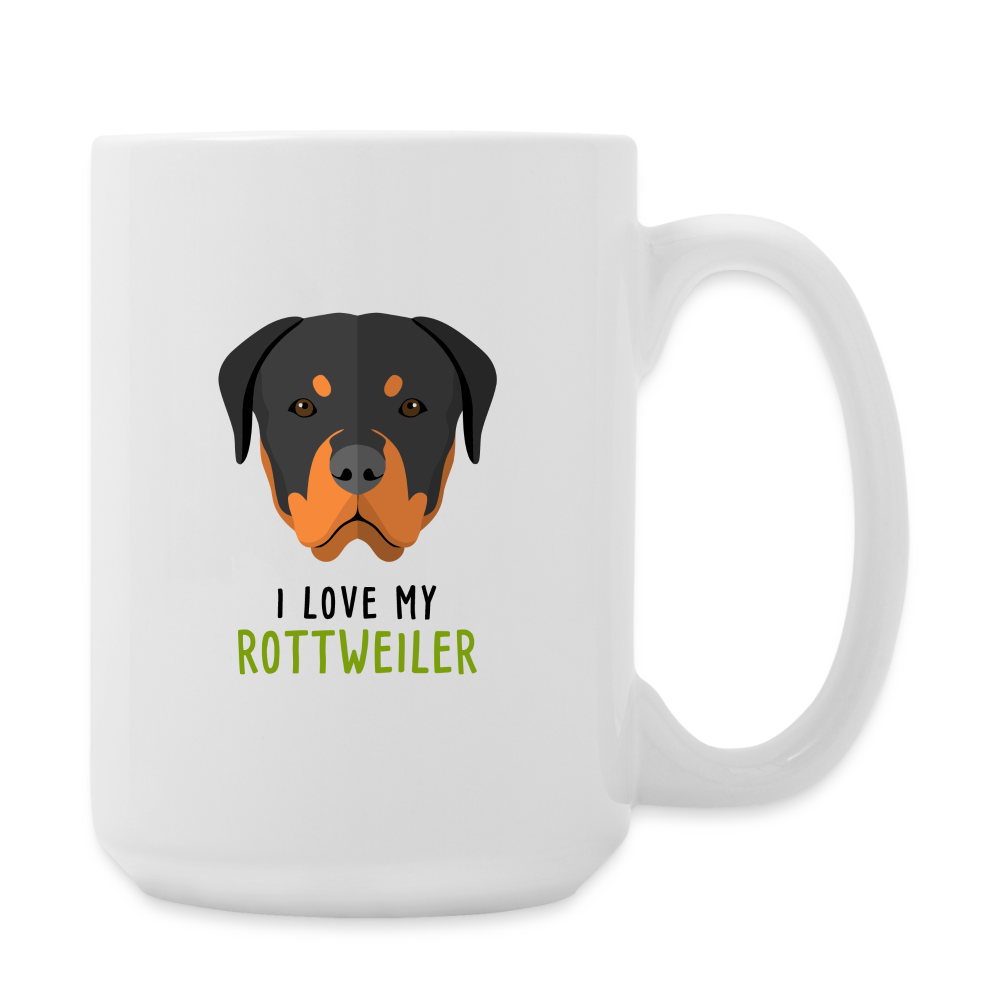 Tea Mug 15 oz - white