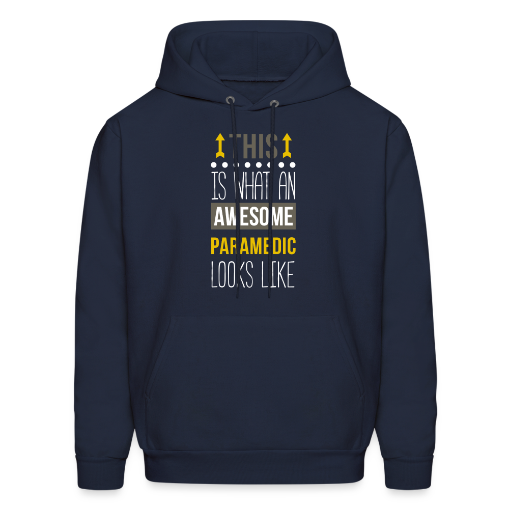 This is what an awesome Paramedic looks like  S00104 Men's Hoodie - navy