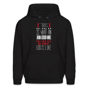 This is what an awesome Insurance Sales Agent looks like S00091 Men's Hoodie - black