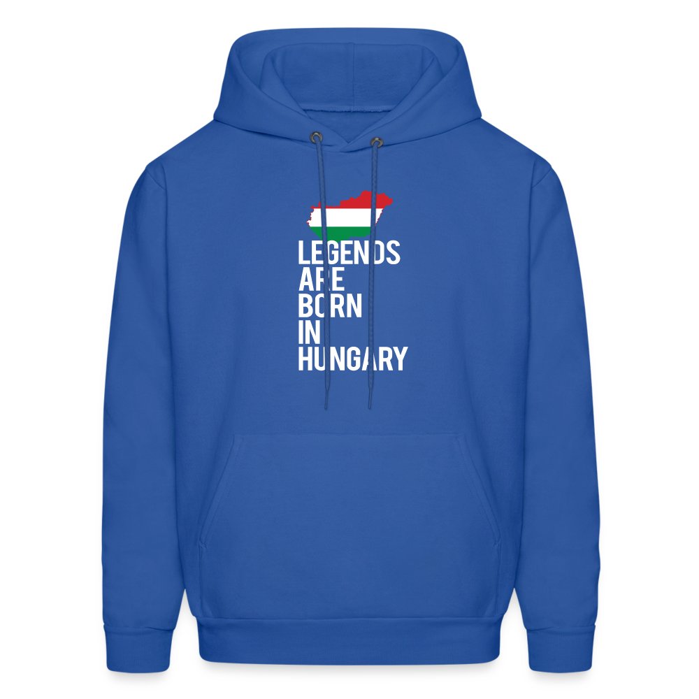 Legends are born in Hungary Men's Hoodie - royal blue