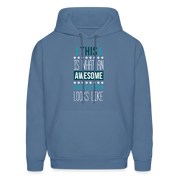 Patrol Officer Hoodie - This is what an awesome Patrol Officer looks like  S00094 Men's Hoodie - denim blue