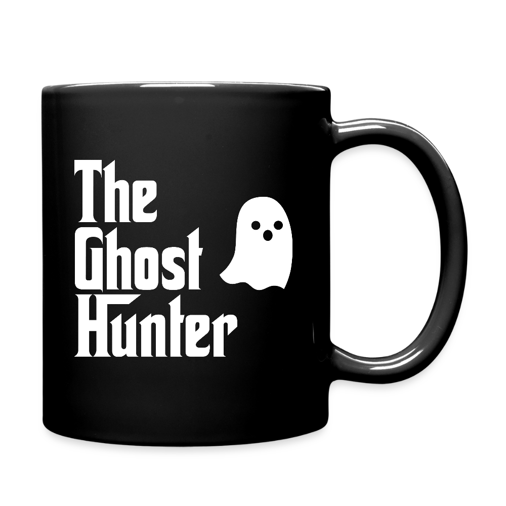 K00602 The Ghost Hunter Black Mug for people who love Ghost hunting - black