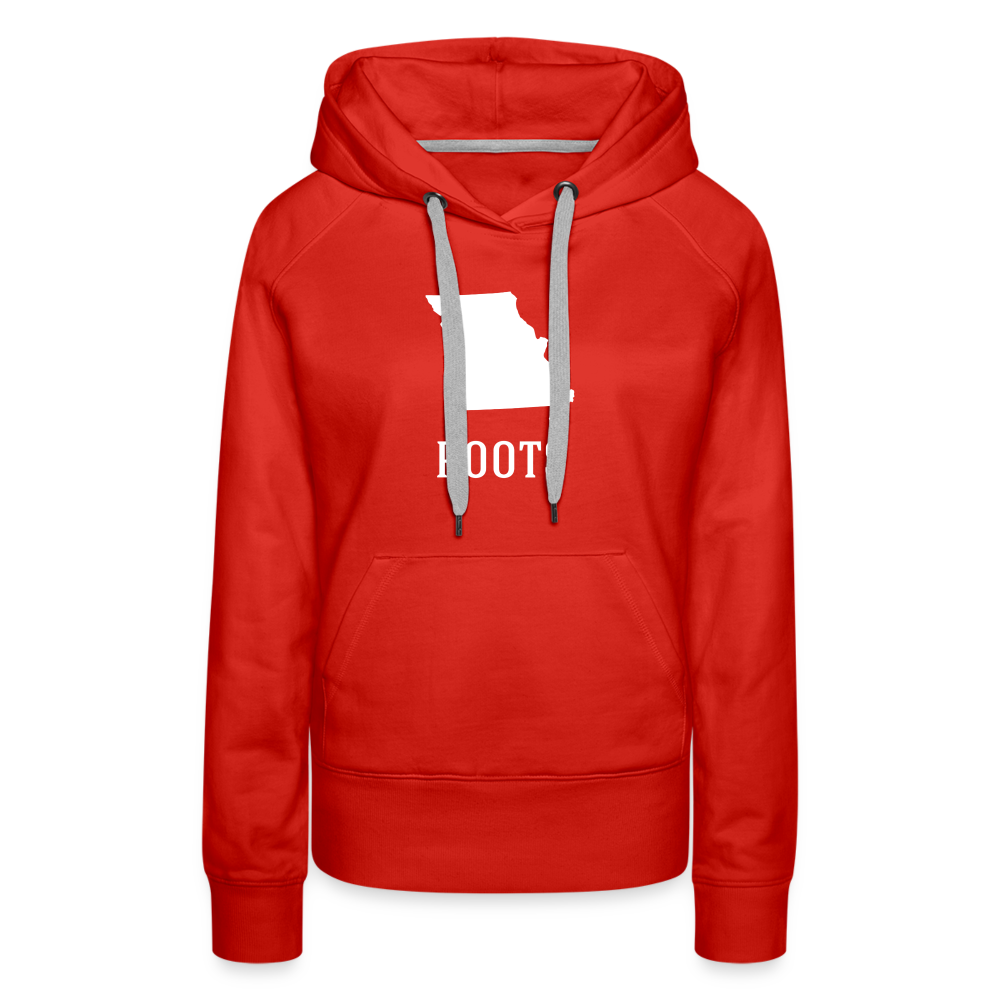 S00025Missouri Women’s Premium Hoodie - red