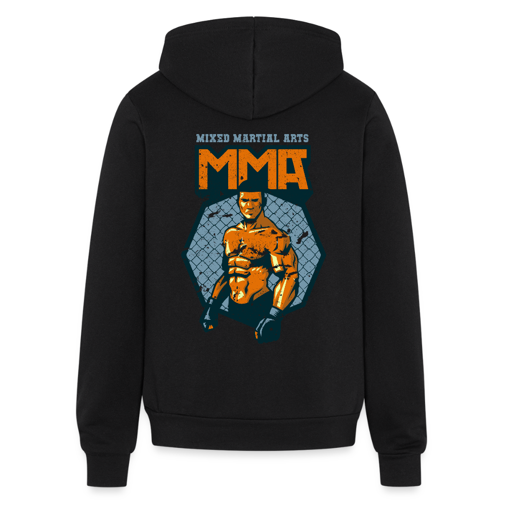 Mixed martial arts Unisex Zip Hoodie S00305 - black
