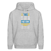 Occupational therapist Hoodie - This is what an awesome Occupational therapist looks like S00073 Men's Hoodie - heather gray