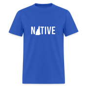 S00029  New Hampshire Native Gift, Unisex T-shirt, Woman's tee, V-neck, Summer ApparelMen's T-Shirt | GILDAN 5000 - royal blue