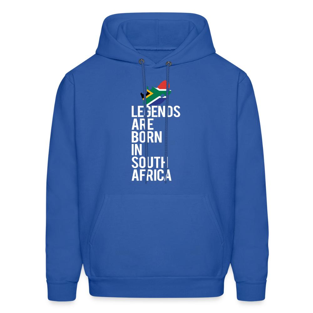 Legends are born in South Africa Unisex Hoodie - royal blue