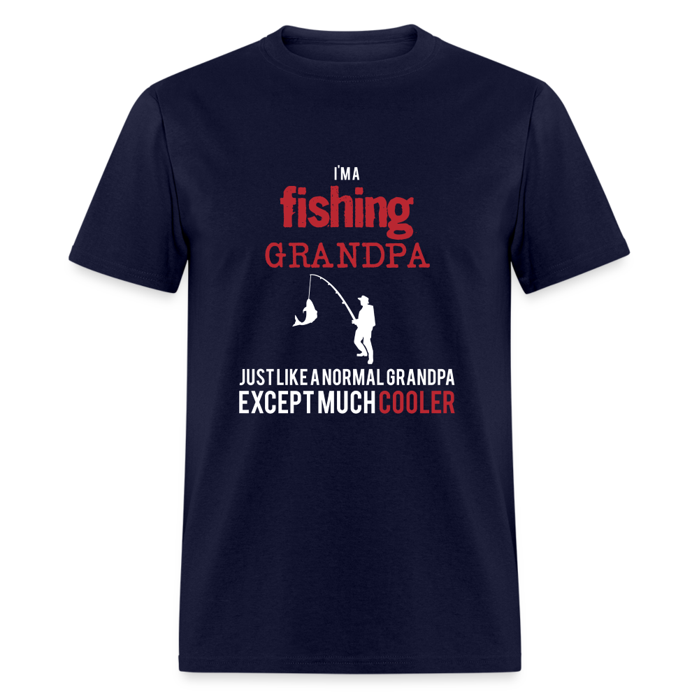 I'm a Fishing grandpa Unisex Classic T-Shirt - navy
