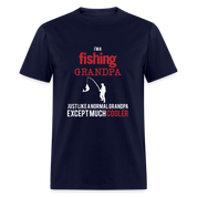 I'm a Fishing grandpa Unisex Classic T-Shirt - navy