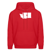 S00047 Washington -Love Men's Hoodie - red