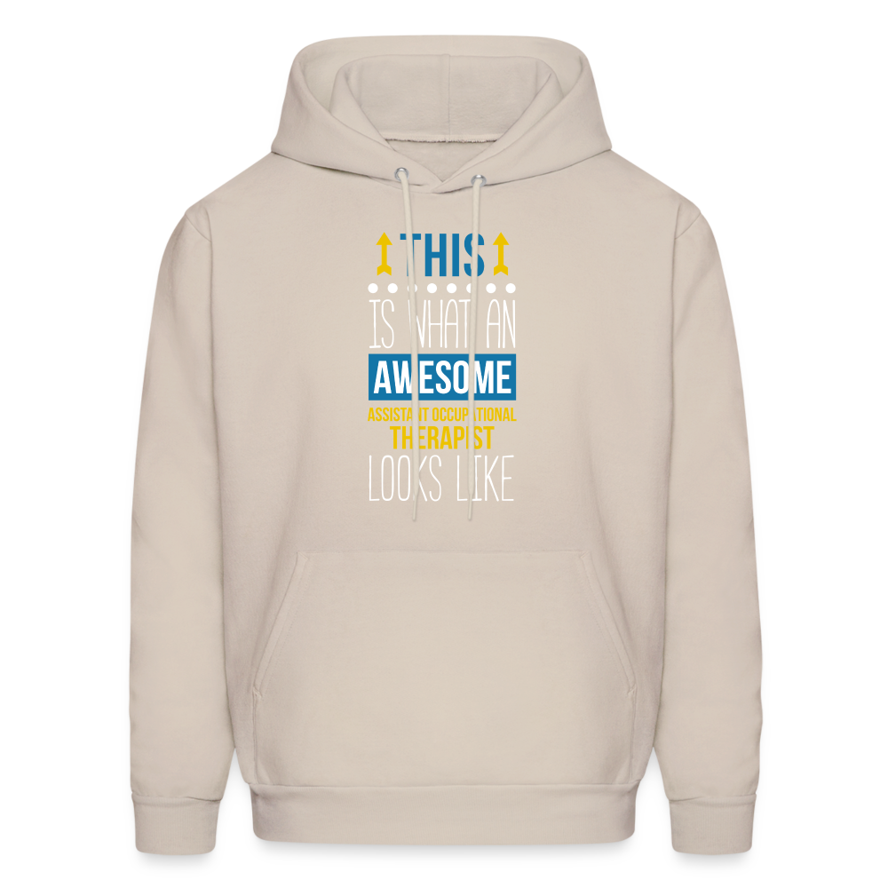 TThis is what an awesome Assistant occupational therapist looks like S00072 Men's Hoodie - Sand
