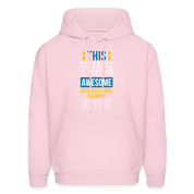 Occupational therapist Hoodie - This is what an awesome Occupational therapist looks like S00073 Men's Hoodie - pale pink