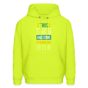 IT manager This is what an awesome IT manager looks like  S00074 Men's Hoodie - safety green