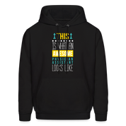 Physician assistant Hoodie - This is what an awesome Physician assistant looks like S00065 Men's Hoodie - black