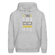This is what an awesome Paramedic looks like  S00104 Men's Hoodie - heather gray