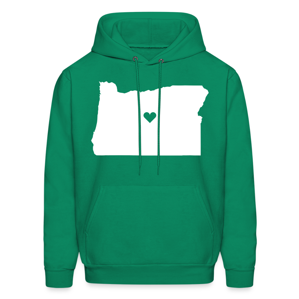 Oregon Love Hoodie - kelly green