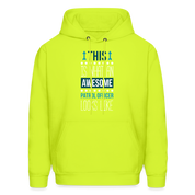 Patrol Officer Hoodie - This is what an awesome Patrol Officer looks like  S00094 Men's Hoodie - safety green