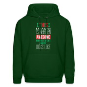 Management analyst This is what an awesome Management analyst looks like S00077 Men's Hoodie - forest green