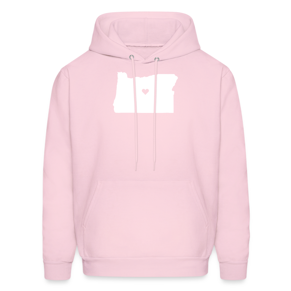S00037 Oregon-Love  Men's Hoodie - pale pink