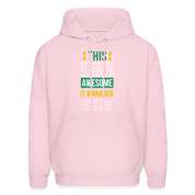 IT manager This is what an awesome IT manager looks like  S00074 Men's Hoodie - pale pink