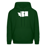 S00047 Washington -Love Men's Hoodie - forest green