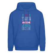 This is what an awesome Operations research analyst looks like  S00069 Men's Hoodie - royal blue