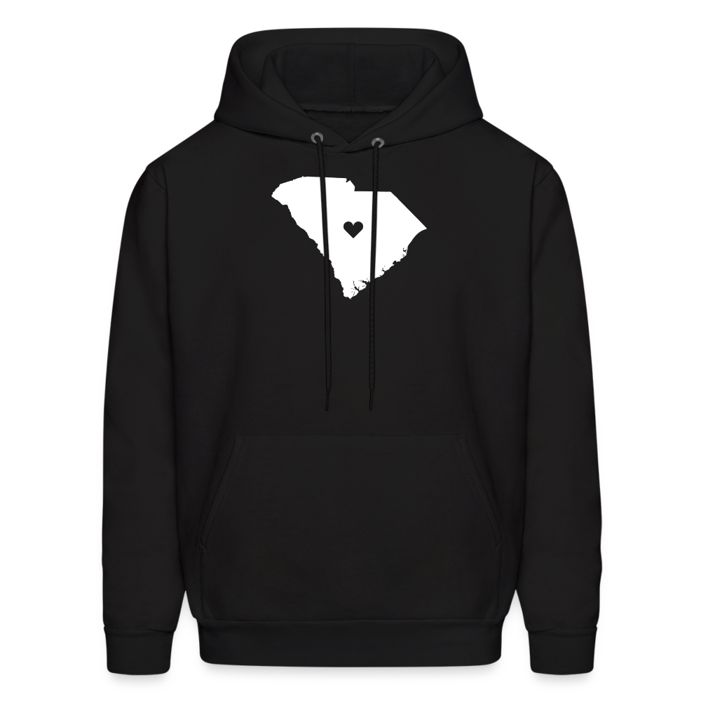 S00040 South Carolina-Love  Men's Hoodie - black