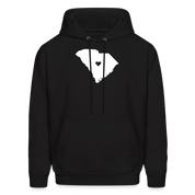S00040 South Carolina-Love  Men's Hoodie - black