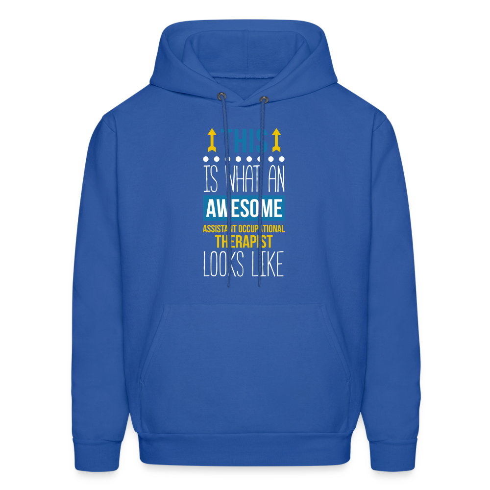 TThis is what an awesome Assistant occupational therapist looks like S00072 Men's Hoodie - royal blue