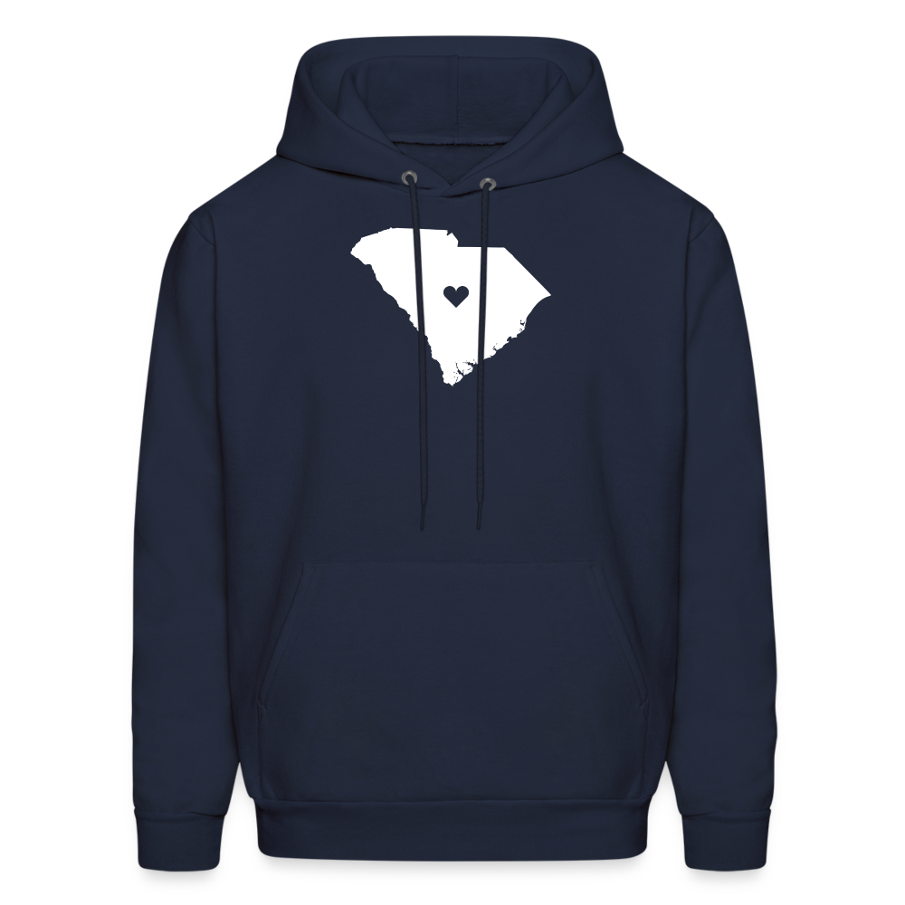 S00040 South Carolina-Love  Men's Hoodie - navy