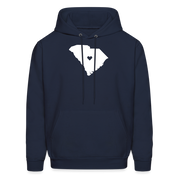 S00040 South Carolina-Love  Men's Hoodie - navy