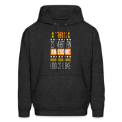 Registered nurse Hoodie - This is what an awesome Registered nurse looks like S00071 Men's Hoodie - charcoal grey