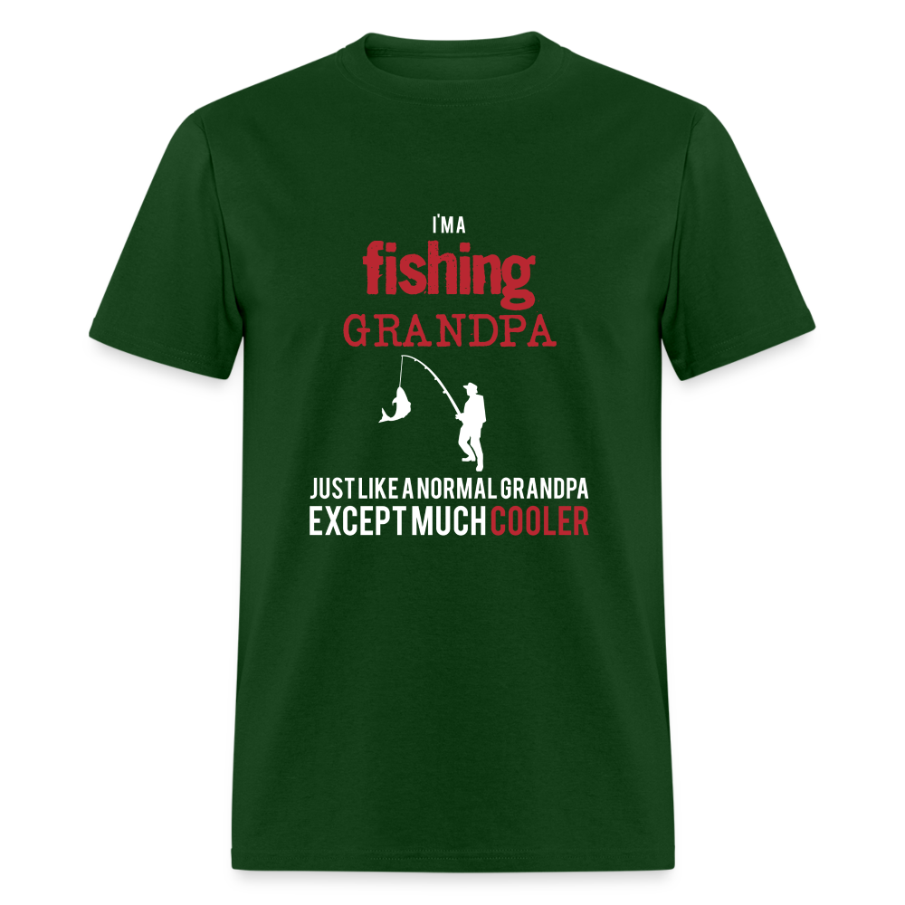 I'm a Fishing grandpa Unisex Classic T-Shirt - forest green