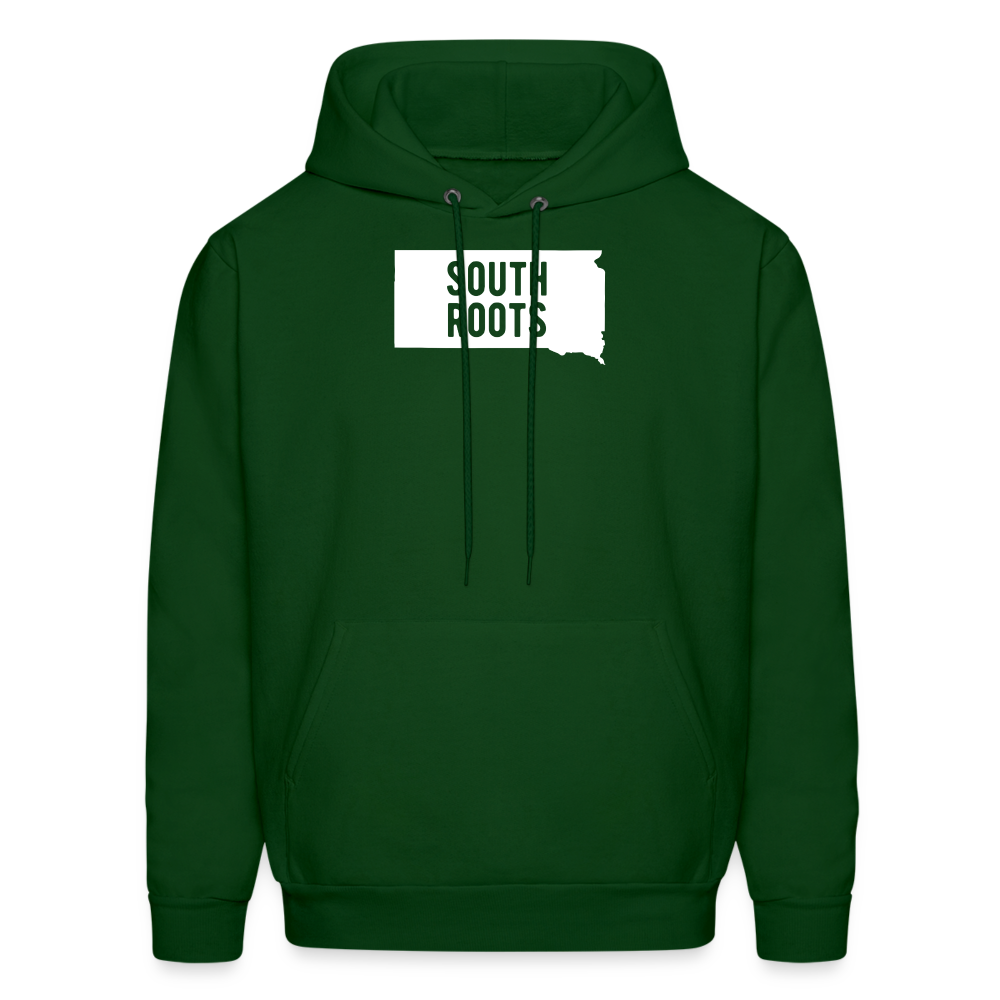 S00041 South Dakota - South Roots Men's Hoodie - forest green