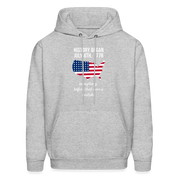 Patriot History began July 4th, 1776, everything before that was a mistake  S00055 Men's Hoodie - heather gray
