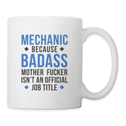 W-S00105 - mechanic badass white mug - white