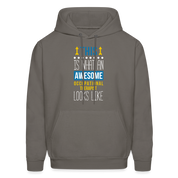 Occupational therapist Hoodie - This is what an awesome Occupational therapist looks like S00073 Men's Hoodie - asphalt gray