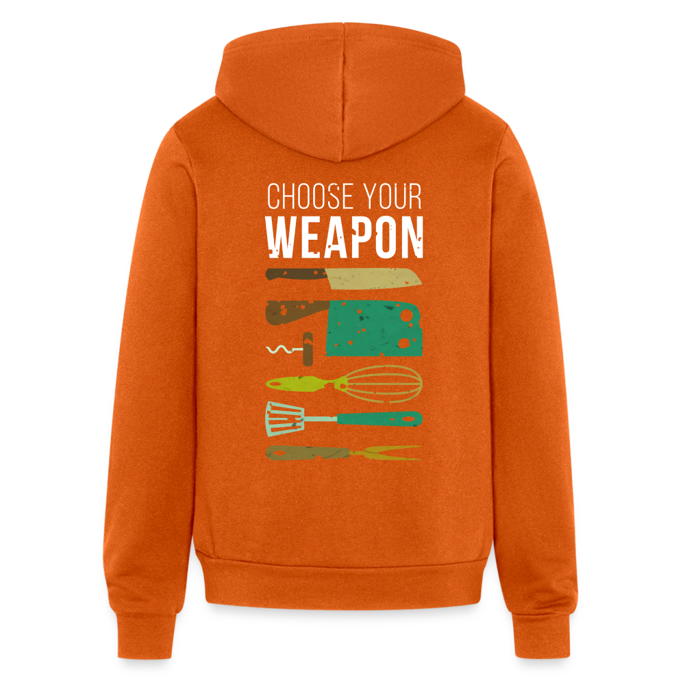 S00534 Choose your weapon Gildan Heavy Blend Adult Zip Hoodie - autumn