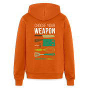 S00534 Choose your weapon Gildan Heavy Blend Adult Zip Hoodie - autumn