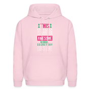 Medical Secretary This is what an awesome Medical Secretary looks like  S00078Men's Hoodie - pale pink