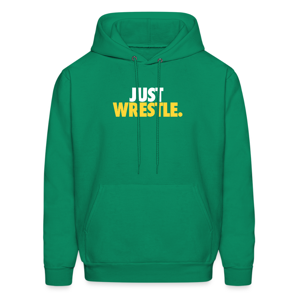 Just wrestle Unisex Hoodie - kelly green