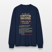 K00800 Computer Engineer crewneck - Computer Engineer see also WIZARD, MAGICIAN, - navy
