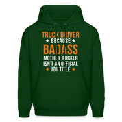 SB10433 Truck  driver badass Men's Hoodie - forest green