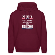 Patriot Sound of freedom  S00052 Men's Hoodie - burgundy